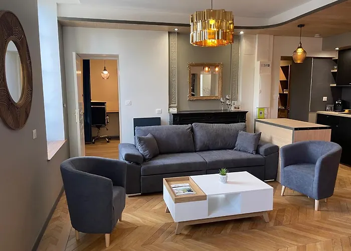 Apartment Superbe F3 Meuble , Hyper Centre, Fibre, Ideal Pro